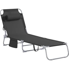 SoBuy OGS35 folding sun lounger