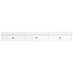 SoBuy FRG43-L wall shelf with 3 drawers