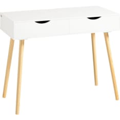 SoBuy FWT40-WN desk with drawers