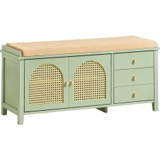 SoBuy FSR129-GR shoe storage bench