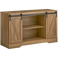 SoBuy FSB60-BR sideboard with sliding doors