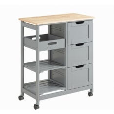 SoBuy FKW79-SCH kitchen trolley