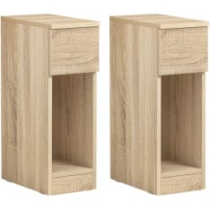SoBuy FBT111-Nx2 kapea yöpöytä