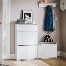 SoBuy FSR165-W kenkäkaappi