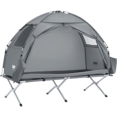 SoBuy OGS32-II 1 hengen telttasänky