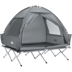 SoBuy 2-in-1 retkiteltta ja kenttäsänky kahdelle