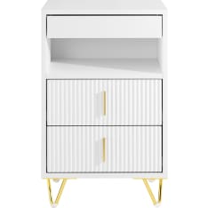 SoBuy FBT168-W narrow nightstand