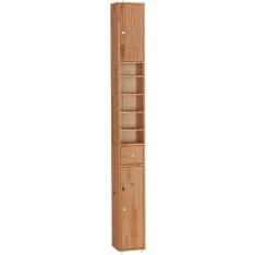 SoBuy BZR34-II-PF kapea kylpyhuonekaappi