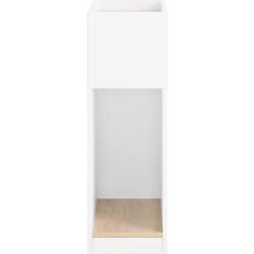 SoBuy FBT171-WN nightstand with shelf