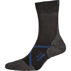 PAC TR 3.2 Trekking Merino Light Men Anthracite-Navy mosquito and tick protection merino wool socks