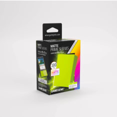 Gamegenic Matte Prime Sleeves Lime 66 x 91 mm korttisuoja