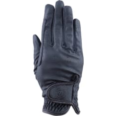 Rsl Palermo Black Synthetic Riding Gloves
