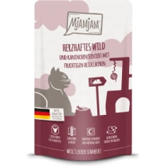 MjAMjAM Quetschie game & rabbit & blueberry 125 g wet cat food