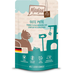 MjAMjAM Quetschie Mono kalkkuna 125 g kissan märkäruoka