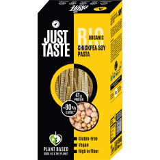 JUST TASTE Organic 250 g Chickpea-Soy Pasta