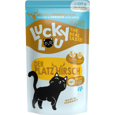 Lucky Lou LS Adult Siipikarja & Peura 125 g kissan märkäruoka