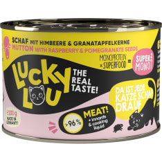 Lucky Lou SuperMono Lamb 200 g Cat Wet Food