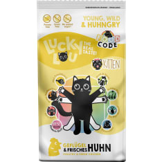 Lucky Lou Kitten Siipikarja & Kana 340 g kissanpennun kuivaruoka