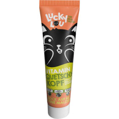 Lucky Lou Quetschkopf mallas & vitamiinit 100 g kissan makutahna