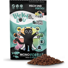Lucky Lou taimen monoproteiini 750 g kissan kuivaruoka