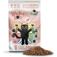Lucky Lou Sensitive Beef & Horse cat dryfood 750 g