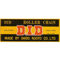 D.I.D 520 Steel 120cm ketju + ketjulukko (RJ)
