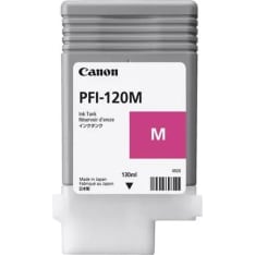 Canon PFI-120 M magenta mustache pattern