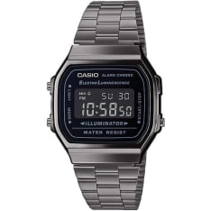 Casio Vintage Grey Metallic A168WEGG-1BEF Wristwatch