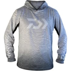 Daiwa Sun Protection Hoodie Gray Xl Shirt
