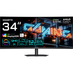 GIGABYTE MO34WQC36 34" OLED gaming monitor
