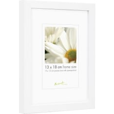 Leila white frame