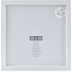 Nina White MDF 20x20 plex