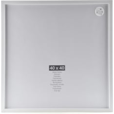 Nina White MDF 40x40 plex