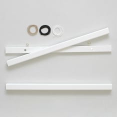 White poster hanger