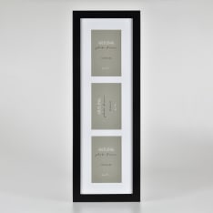 Art Link Trendline black 3 picture frame