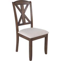 Home4you James oak dining chair 2 pcs