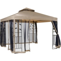 Mosquito net for the Home4you Leaf pavilion