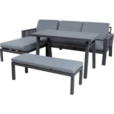 Home4you Delgado corner sofa set