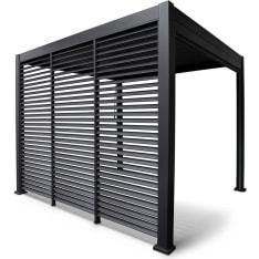 Home4you Mirador-111 louver wall 123.5 cm
