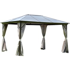 Home4you Sunset pavilion with polycarbonate roof