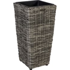 Home4you Wicker 28x28x60cm kukkaruukku