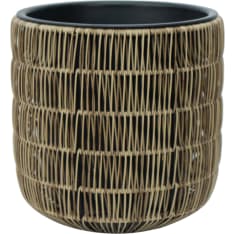 Home4you Wicker 35x36cm flower pot