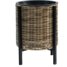 Home4you Wicker planter with stand
