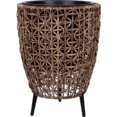 Home4you Wicker 38x38x54 cm planter