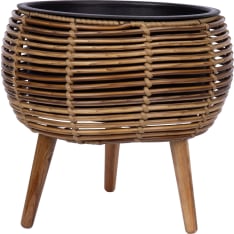 Home4you Wicker 37x37x35 cm planter