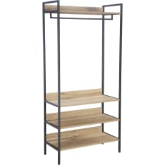 Home4you Hannes 84x40x180 cm hallway shelf