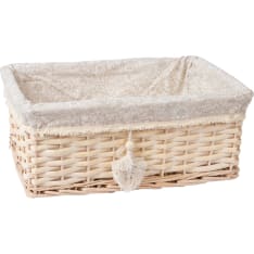 Home4you Willi Tassel storage basket 2 pcs