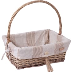 Home4you Willi Stripe storage basket 2 pcs