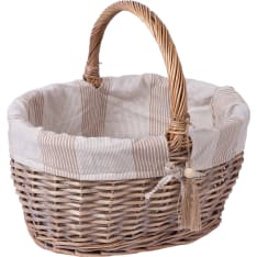 Home4you Willi Stripe storage basket