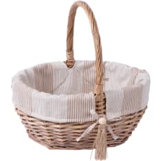 Home4you Willi Stripe storage basket 2 pcs